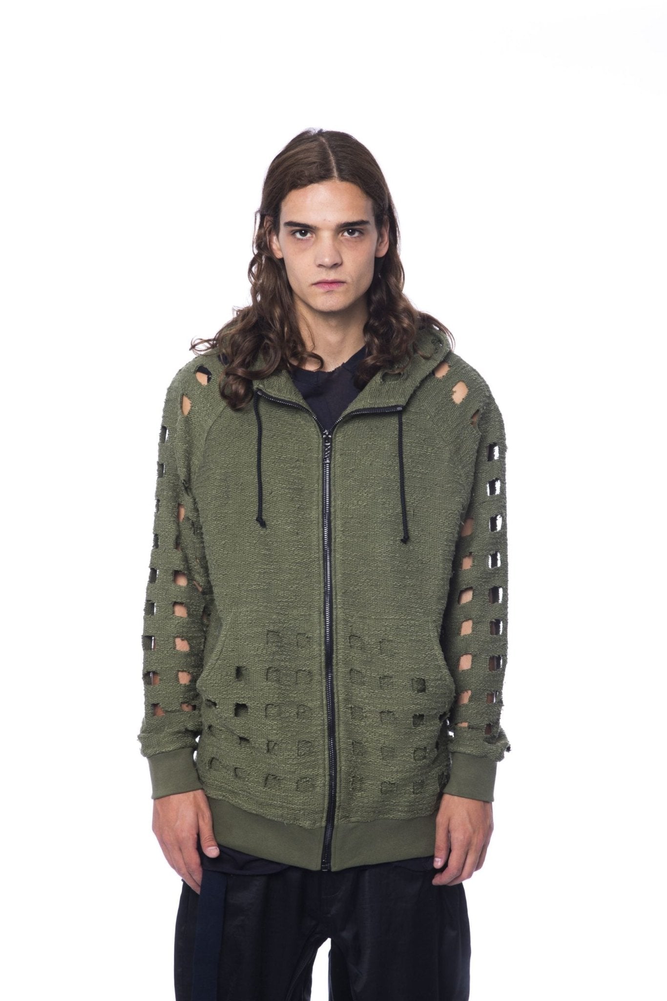 Nicolo Tonetto Army Cotton Sweater - Fizigo